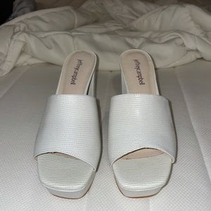 Jeffrey Campbell platform mules